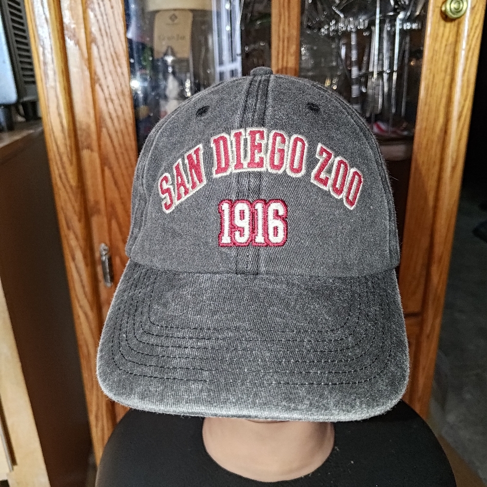 San Diego Zoo 1916 Embroidered  Adjustable Hat Cap